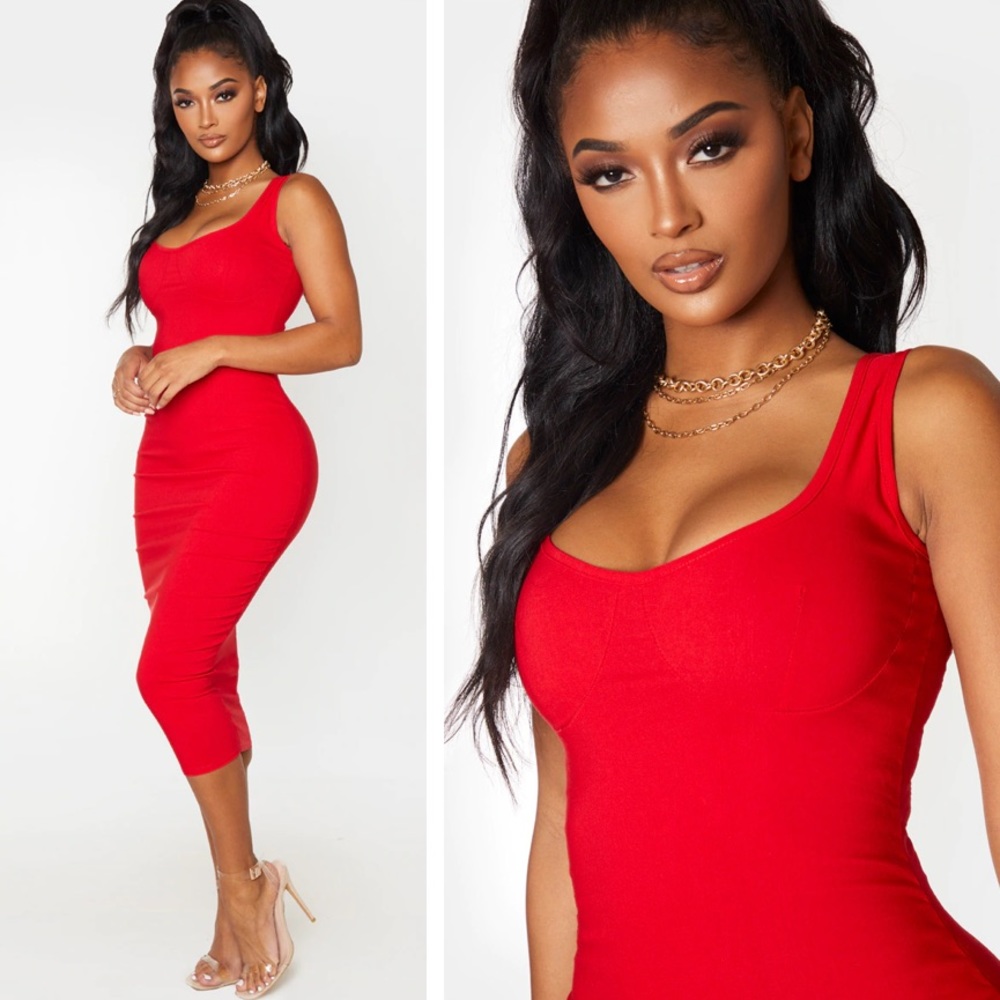 SHAPE Red Dress